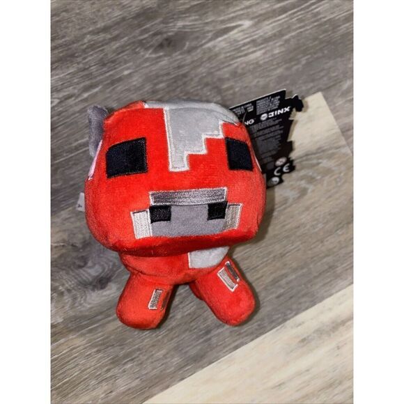 Minecraft Mooshroom Mojang Plush 6" Animal Plush Series NWT - Picture 1 of 6